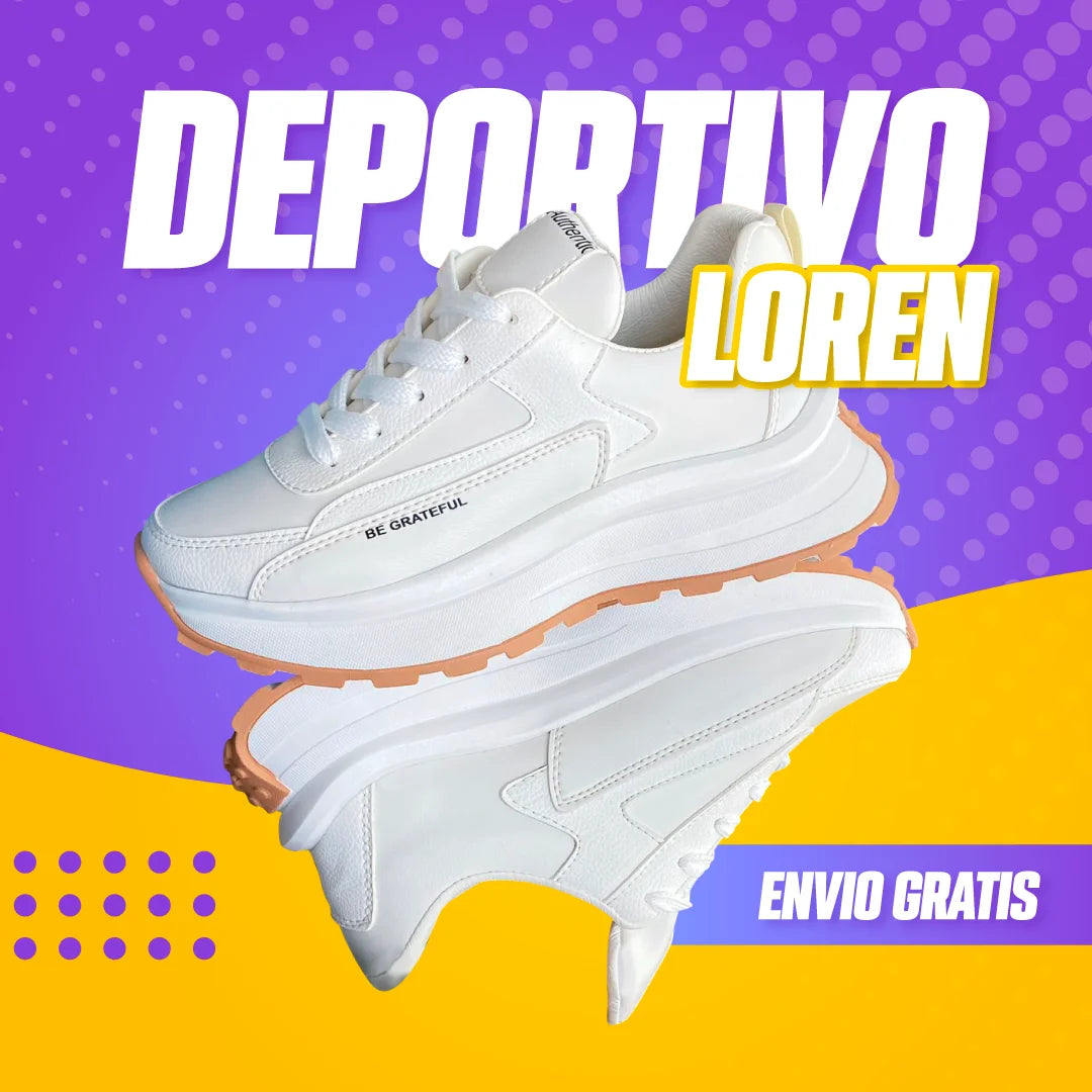 Tenis Deportivos Loren | Estilo y Confort