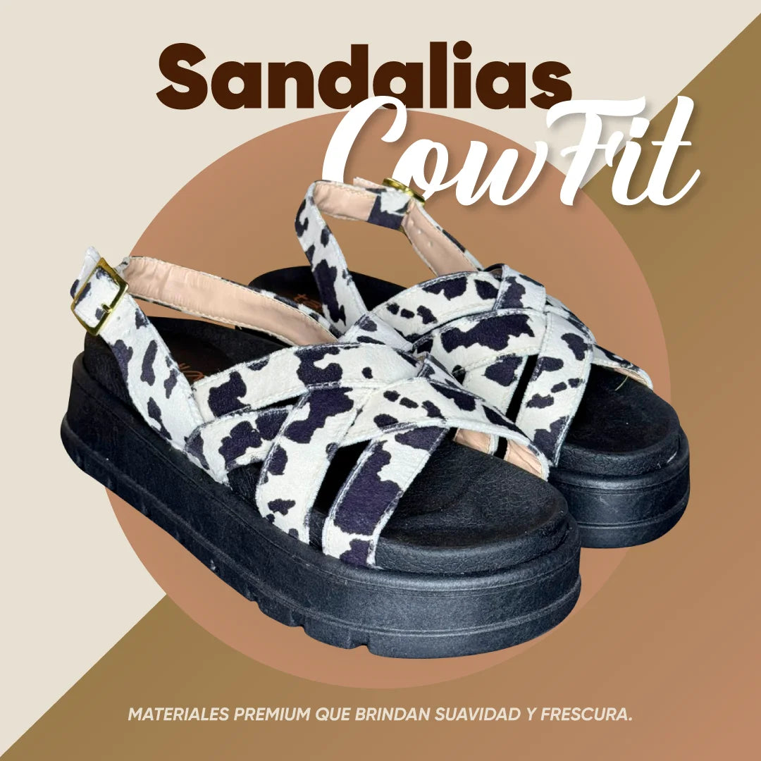 Sandalias CowFit: Confort Premium