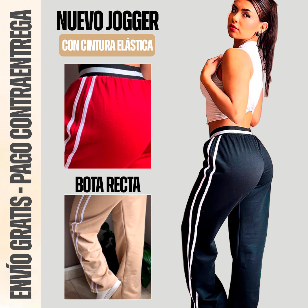 Jogger IconicFit - Bota Recta